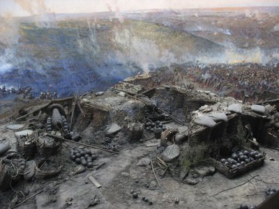 Das Panorama der Belagerung von Sewastopol von Franz Roubaud